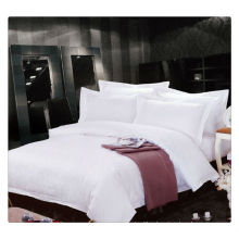 400T Egyptian Cotton White Jacquard 5 Star Hotel Luxury Bed Linen Set